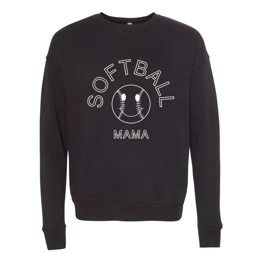 Softball Mama Crew Neck