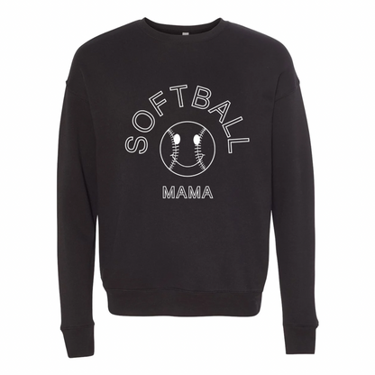 Softball Mama Crew Neck