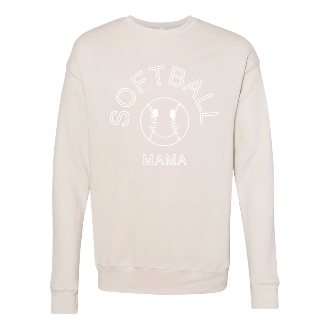 Softball Mama Crew Neck