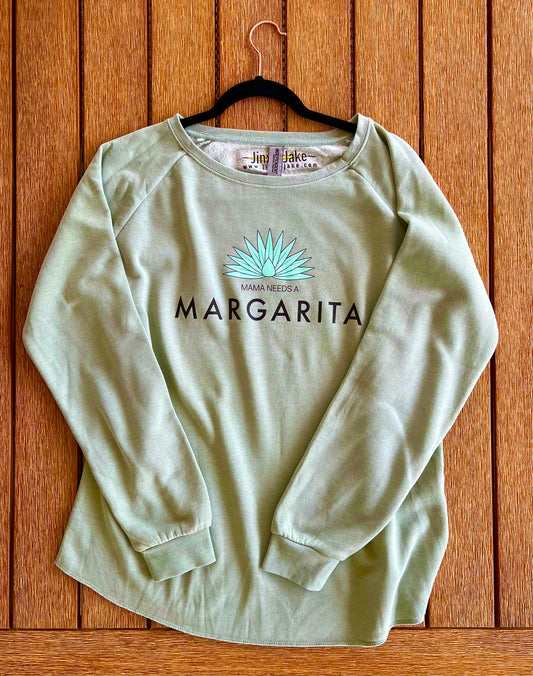 Mama Needs a Margarita Crew Neck